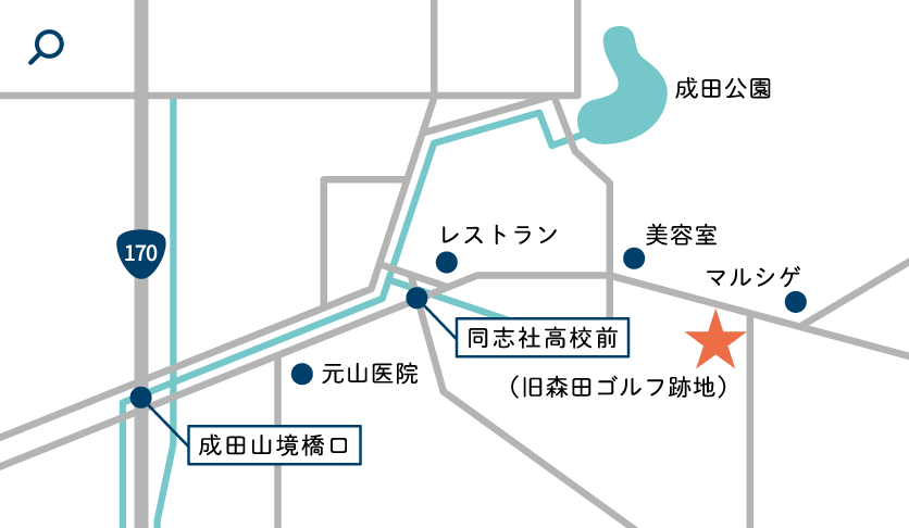 スノーランドリー 寝屋川店の周辺地図